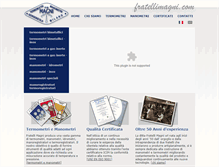 Tablet Screenshot of fratellimagni.com
